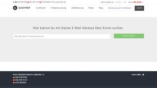 
                            3. Konto Login | EASYPEP