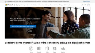 
                            6. Konto Microsoft | Prihláste sa alebo si vytvorte ... - Microsoft account