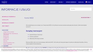 
                            2. Konto WIZZ - Wizz Air