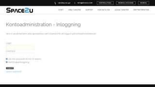 
                            5. Kontoadministration | Space2u Webhosting