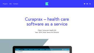 
                            10. Kontour · Designstudio - Curaprax – health care software as a service