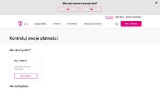 
                            4. Kontrola płatności i sprawdzanie faktur online w iBOA => T-Mobile