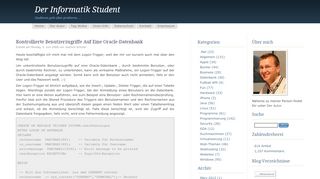 
                            7. Kontrollierte Benutzerzugriffe auf eine Oracle-Datenbank » Der ...