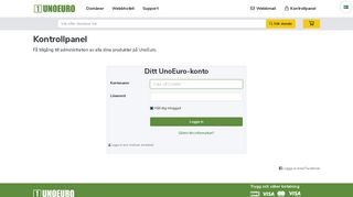 
                            1. Kontrollpanel - UnoEuro Webhosting