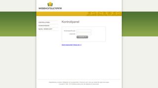 
                            1. Kontrollpanel - Webkonsulterna
