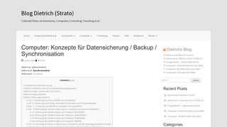 
                            12. Konzepte für Datensicherung / Backup / Synchronisation | Blog ...