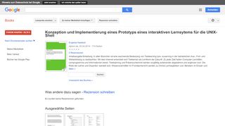 
                            8. Konzeption und Implementierung eines Prototyps eines interaktiven ...