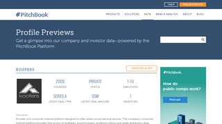 
                            9. Koofers Company Profile: Valuation & Investors | PitchBook