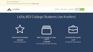 
                            2. Koofers - Koofers Login