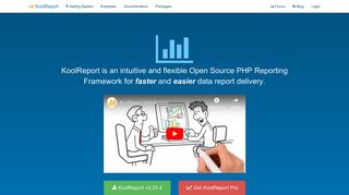 
                            1. KoolReport - The Open Source PHP Reporting Framework