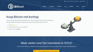 
                            7. Koop Bitcoin en andere Cryptovaluta met korting - Over Bitlead