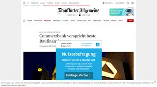 
                            7. Kooperation mit Interhyp: Commerzbank verspricht beste ... - FAZ