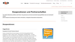 
                            8. Kooperationen - Kotte Computer & Consulting