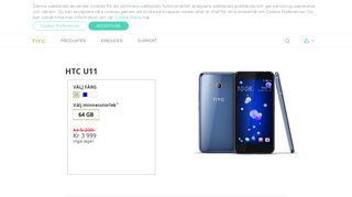 
                            7. Köp Nu HTC U11 | HTC Sverige