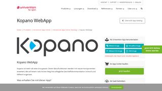 
                            8. Kopano WebApp - Univention App Center Univention