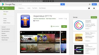 
                            3. Kopernikus OTT TV – Apps no Google Play
