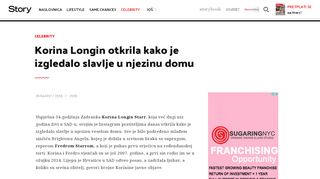 
                            9. Korina Longin otkrila kako je izgledalo slavlje u njezinu domu - Story