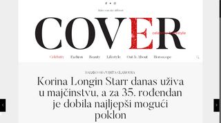 
                            4. Korina Longin Starr danas uživa u majčinstvu, a za 35. rođendan je ...