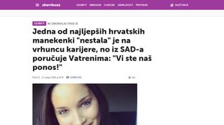 
                            3. Korina Longin također je navijala za Vatrene - Dnevnik.hr