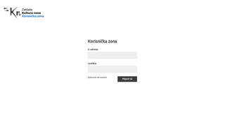 
                            8. Korisnička Zona: Login