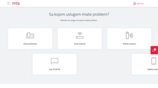 
                            7. Korisnička zona | Problem | Troubleshooting | mts