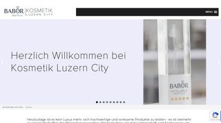 
                            7. Kosmetik Luzern City | Babor Excellence Institut Luzern