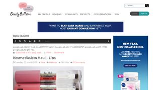 
                            12. Kosmetik4less Haul – Lips - Beauty Bulletin