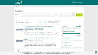 
                            10. Kostal: Aktuelle Jobs | XING Stellenmarkt