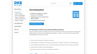 
                            1. Kostenfreie Mietverwaltung | Vermieterpaket | DKB AG