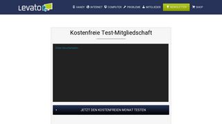 
                            6. Kostenfreie Test-Mitgliedschaft | Levato