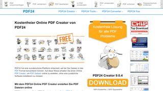 
                            8. Kostenfreier Online PDF Creator von PDF24