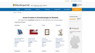 
                            3. Kostenlos Angebote erhalten & vergleichen - Produkte von Käuferportal