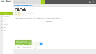 
                            11. Kostenlos v10.1.0 73.21MB Tik Tok - including musical.ly