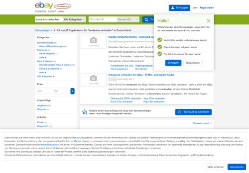 
                            4. Kostenlos Verkaufen eBay Kleinanzeigen