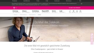 
                            5. Kostenlose De-Mail-Adresse sichern und Vorteile genießen | Telekom