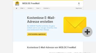 
                            6. Kostenlose E-Mail-Adresse erstellen - WEB.DE FreeMail