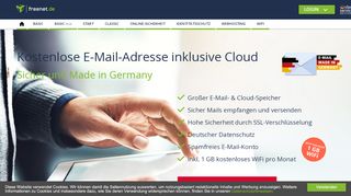 
                            13. Kostenlose E-Mail-Adresse - freenet Mail basic