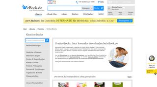 
                            6. Kostenlose eBooks zum gratis Download (eBook.de)