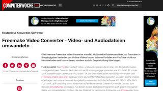 
                            7. Kostenlose Konvertier-Software: Freemake Video Converter - Video ...