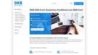 
                            2. Kostenlose Kreditkarte | DKB-VISA-Card | DKB AG