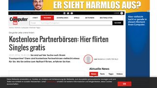 
                            6. Kostenlose Partnerbörsen: Hier flirten Singles gratis - COMPUTER BILD