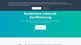 
                            5. Kostenloser Kurs zur Inbound-Methodik | HubSpot Academy