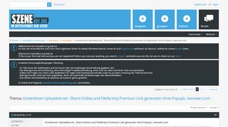 
                            9. Kostenloser Uploaded.net , Share-Online und Filefactory Premium ...