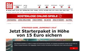 
                            11. Kostenloses Browsergame: Supremacy 1914 - Willkommen in im ...