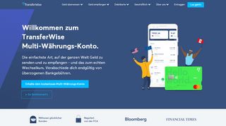 
                            2. Kostenloses Multi-Währungs-Konto - TransferWise