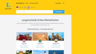 
                            1. Kostenloses Online Wörterbuch von Langenscheidt