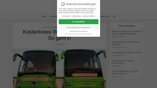 
                            5. Kostenloses WLAN im Fernbus: So geht's! - smartnweb