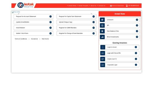 
                            3. Kotak Mutual Fund