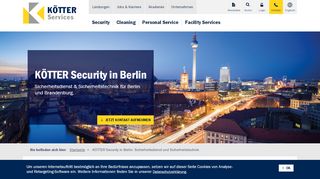 
                            5. KÖTTER Security in Berlin: Sicherheitsdienst und Sicherheitstechnik ...