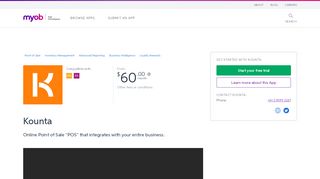 
                            6. Kounta cloud based POS for MYOB AccountRight Live | add on to ...